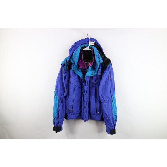 Vintage 90s The North Face Mens Small Distressed Goretex Hyper X Rain Jacket - Picture 1 of 16